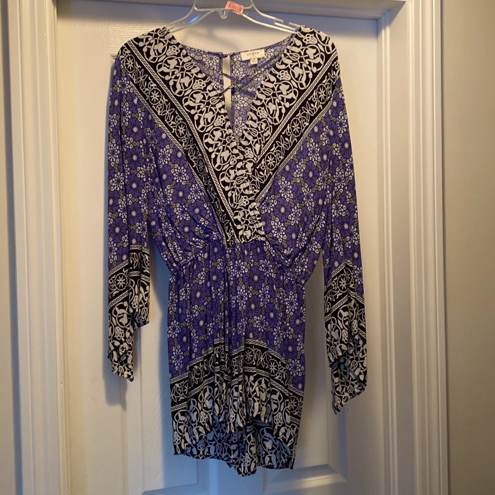 Comfortable long sleeve romper